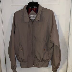 Field & Stream Lt Tan Zippered Jacket Small
